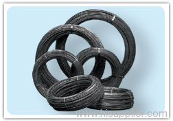 Black oil iron wire