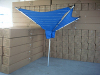 Aluminium Clothes Airer with rain cover