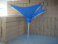 Aluminium Clothes Airer with rain cover