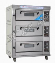 gas type deck oven