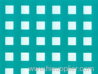 square opening perforated metal