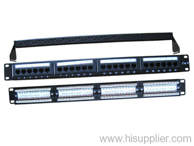 24 ports Cat6 Patch Panel