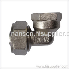 plumbing connector nickel plated