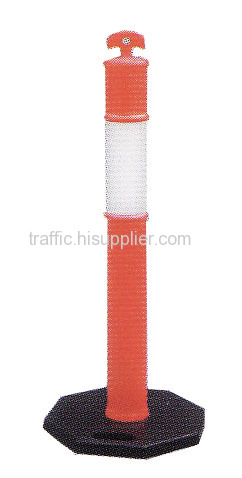 road warning posts