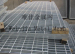 Steel grating platform