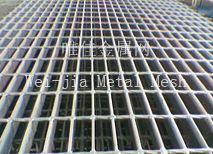 Steel grating platform