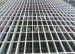 Steel grating platform