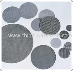 wire mesh filter disc