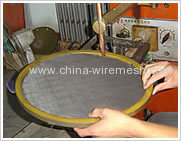 SS wire mesh disc