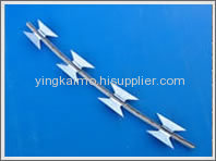 Electro Galvanized Razor Barbed Wire