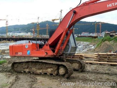 used HITACHI EX200 excavator