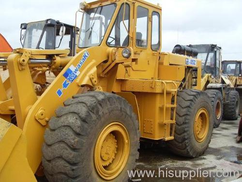 used KAWASAKI 85 loader