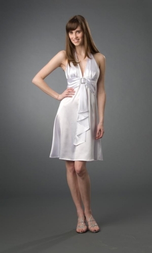 Formal Evening Dress White 2010