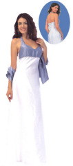 White Homecoming Dress long