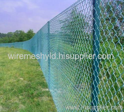 grassland chain link fences