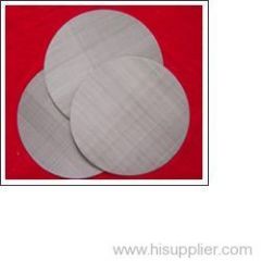 Wire Mesh Filter Discs