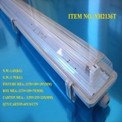 IP65 Waterproof Fluorescent Lighting Fixtures