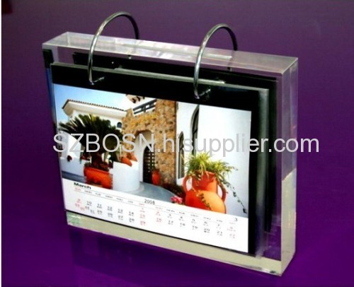 Acrylic Calendar Holder