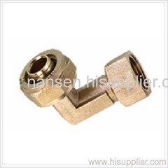 brass long female elbow