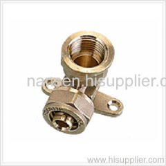 brass elbow pipe fitting