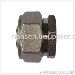 nickel-plated cap fitting