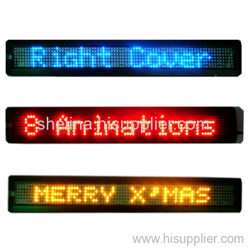 7*80 led message sign programme by remote