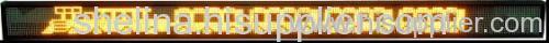 16*256 Indoor Single Yellow led message sign