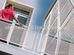 balcony protection expanded metal meshes