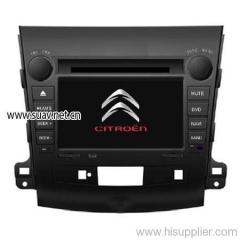 Special for Citroen C-Crosser car DVD player GPS navigation DVB-T CMMB TV AM FM