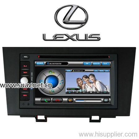LEXUS 300 special Dual zone Car DVD Media Player TV 6.2"Bluetooth IPOD GPS navi