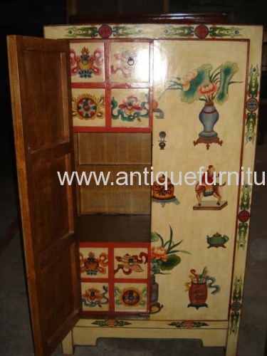 China painting cabinet