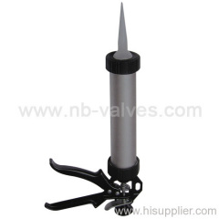 Aluminum alloy caulking gun