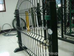 three bendings welded wire mesh fences