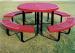 round expanded metal mesh tables