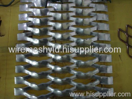 hot-dip galvanized expanded metal meshes