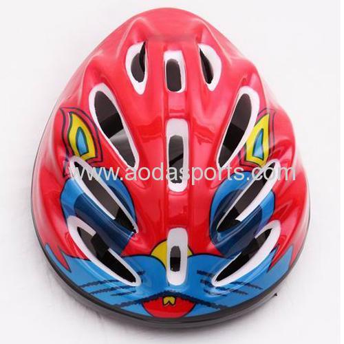 cartoon bicycle helmets