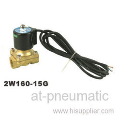 Two way Brass Solenoid valves waterproof type