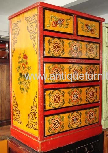 Tibetan painting chest