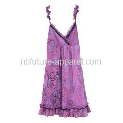 woven dress chiffon