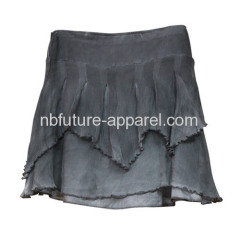 Short Crinkle Skirt