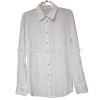 Mens White Long Sleeve Shirt