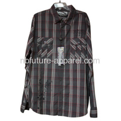 mens woven shirt