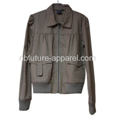 Ladies woven jacket