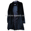 Womens Black Fur Coat