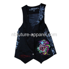 embroidery vest