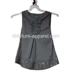 sequins children top