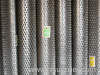 Expanded metal fence