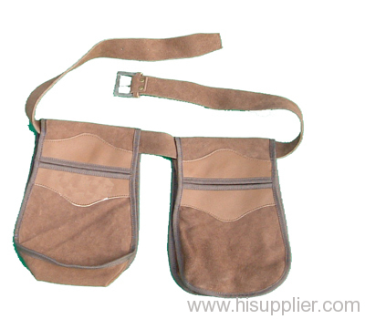 leather hunting bag