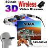 80inch video glasses,portable monitor iCinema wireless 3D Goggles,eyewear