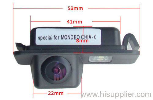Waterproof Rearview Car Camera,5 METERS AV CABLE,170 Degree,Mirror,Night Vision,special for MONDEO,NTSC system only